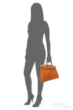 Pre-Owned Hermès Orange Epsom Birkin 35