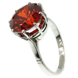 French estate platinum engagement ring