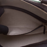 Gucci 269876 Beige/Ebony GG Fabric with Brown Leather Trim Handbag