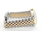 Pre Owned Mens Rolex Two-Tone Datejust with a Silver Dial 1601