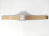 Vacheron Constantin 18 k diamond bezel PAPERS  ref 7147 vintage 1974 dress watch