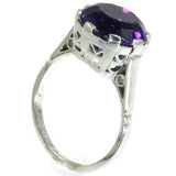 Platinum vintage engagement ring