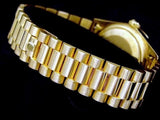 Pre Owned Mens Rolex Yellow Gold Datejust with a Slate Dial 1601