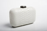 JENNIFER MAK Madeleine Python - White