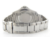 PRE OWNED MENS ROLEX STAINLESS STEEL & PLATINUM YACHT-MASTER DATE 16622