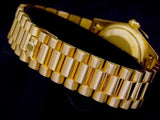 Pre Owned Mens Rolex Yellow Gold Datejust with a White Dial 16018