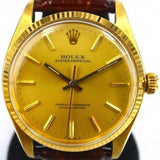 Rolex Oyster Perpetual 14K Yellow Gold Ref 1005