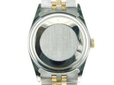 Pre Owned Mens Rolex Two-Tone Datejust with a Blue Dial 16013