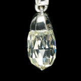 Platinum Art Deco diamond pendant neckla