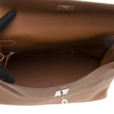 Hermes Gold Togo Leather Kelly 35cm Handbag (Q Stamp)