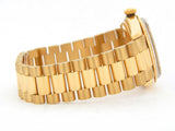 Pre Owned Mens Rolex Yellow Gold Datejust with a Blue Dial 1601