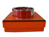 Bracelet Hermès modèle Clic H Rouge casaque