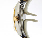 PRE OWNED MENS ROLEX TWO-TONE OYSTER PERPETUAL WITH A CHAMPAGNE DIAL 1005
