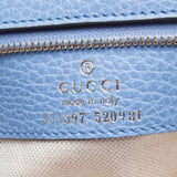 Gucci 354397 Camel Swing Leather GM Tote Bag