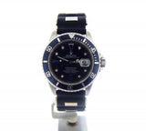 PRE OWNED MENS ROLEX STAINLESS STEEL SUBMARINER DATE WITH A SERTI DIAL 16610