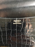 Hermes Constance 23 Black Crocodile Porosus