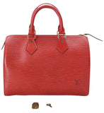 Sac Louis Vuitton Speedy 25 Epi Red
