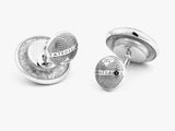 Tateossian Gold and Diamonds Cufflinks