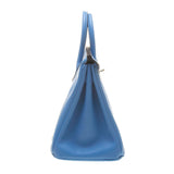 Hermes Bleu Paradis Swift Leather Birkin 25cm (T Stamp)