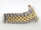 Pre Owned Mens Rolex Two-Tone Datejust with a Silver Dial 1601