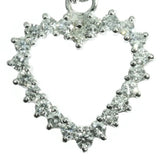 Cute estate diamond heart