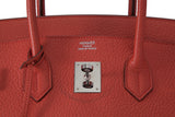 Pre-Owned Hermès Capucine Taurillon Clemence Birkin 35