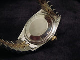 Pre Owned Mens Rolex Two-Tone Datejust with a Gold Diamond Dial 16013