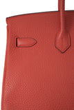 Pre-Owned Hermès Capucine Taurillon Clemence Birkin 35
