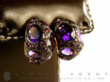 POMELLATO earrings Tabou amethysts