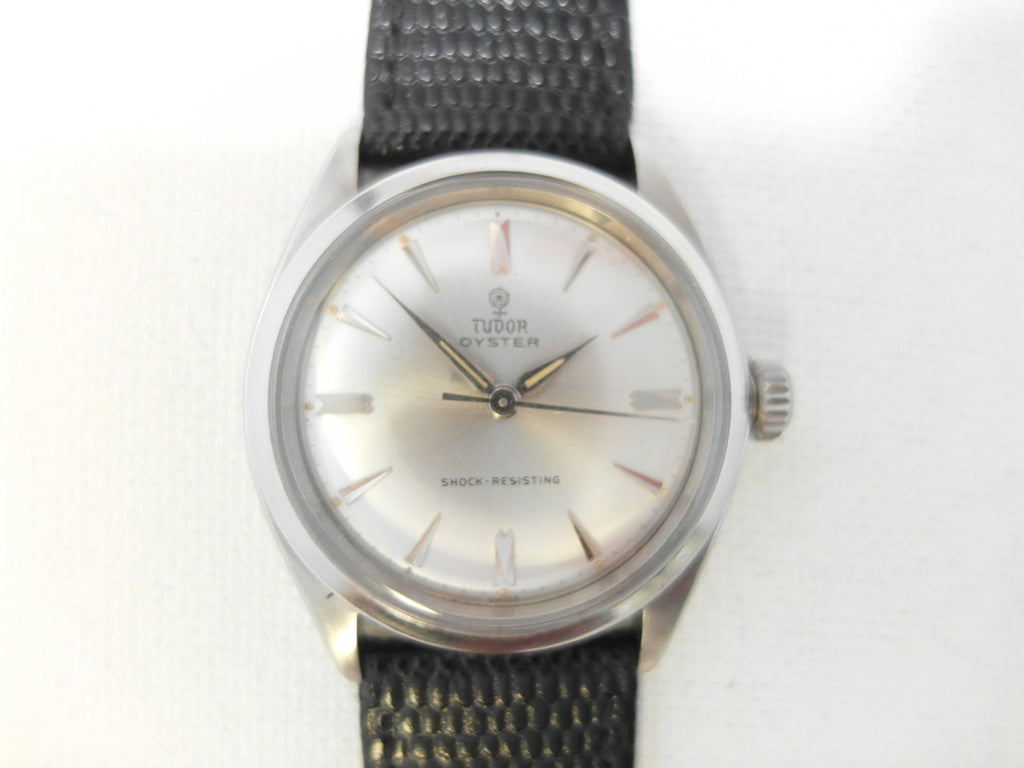 Tudor Oyster with Rolex crown and case ref 7934 vintage watch 1963