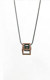 Cubist Embrace Necklace