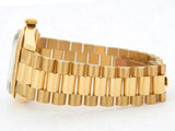 Pre Owned Mens Rolex Yellow Gold Datejust with a Blue Dial 1601