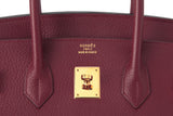 Pre-Owned Hermès Rouge Ashu Togo Birkin 35