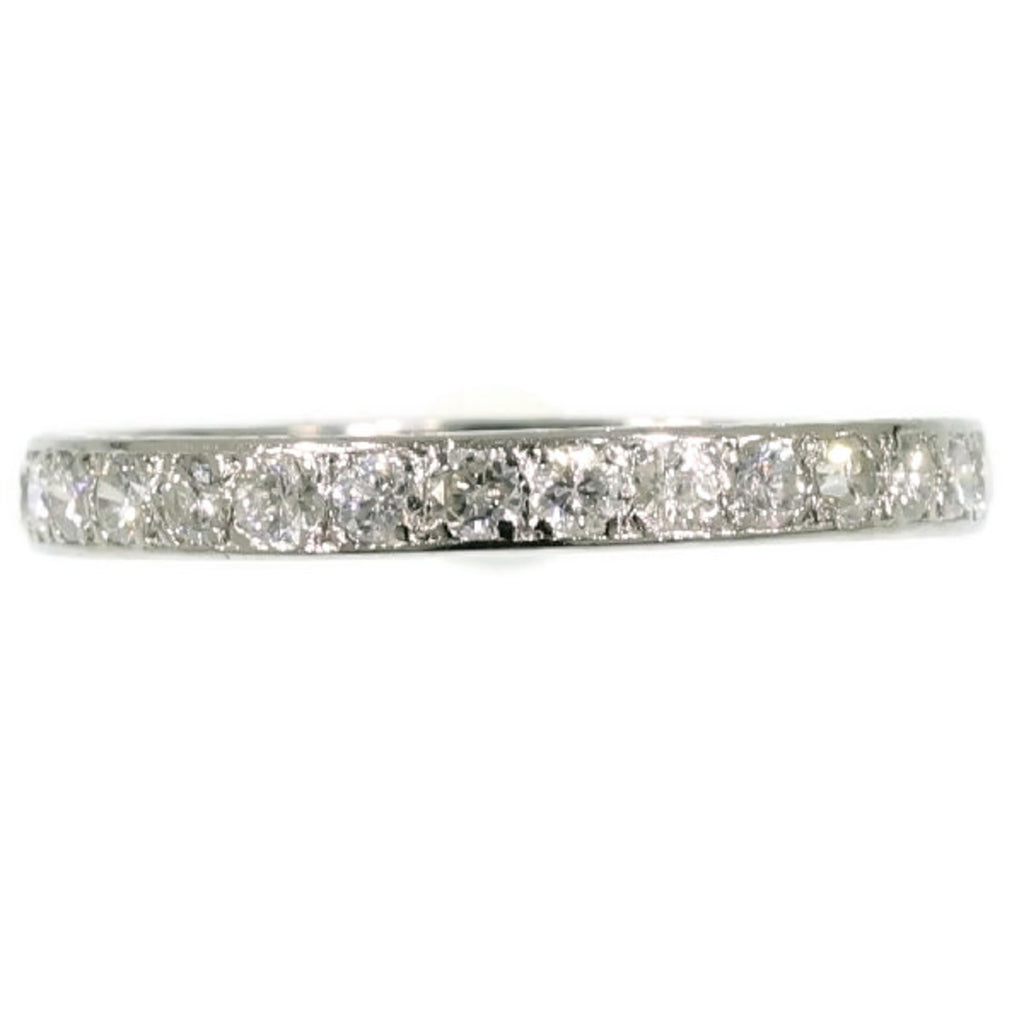 Platinum eternity band from the 50s