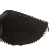 Balenciaga Black Lambskin Silver Giant 12 Clutch