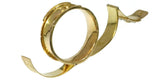 Gold Victorian belt ring with pearls