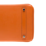 Hermes Orange Epsom Leather Birkin 35cm (Q Stamp)