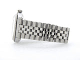Pre Owned Mens Rolex Stainless Steel Datejust with a Silver Diamond Dial 1603