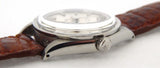 PRE OWNED MENS ROLEX STAINLESS STEEL OYSTER PERPETUAL WITH A SILVER DIAL 1007