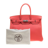 Hermes Rose Jaipur Togo Leather Birkin 35cm(R Stamp)