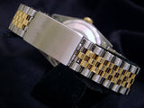 Pre Owned Mens Rolex Two-Tone Datejust with a Slate Roman Dial 16013