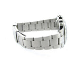 PRE OWNED MENS ROLEX STAINLESS STEEL EXPLORER II WITH A BLACK DIAL 16570T