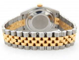 Pre Owned Mens Rolex Two-Tone Datejust with a Blue Vignette Diamond Dial 116233