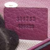 Gucci 336753 Purple Soho Leather Clutch