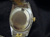 Pre Owned Mens Rolex Two-Tone Datejust with a Gold Diamond Dial 16013