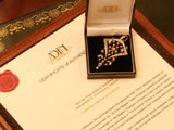Late Victorian Russian diamond pendant