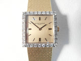 Vacheron Constantin 18 k diamond bezel PAPERS  ref 7147 vintage 1974 dress watch