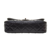 Chanel A90211 Navy Perforated Lambskin Quilted Shoulder Bag