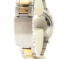 Pre Owned Mens Rolex Two-Tone Datejust Blue Diamond 16013