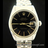 Rolex 16014 Datejust Black Dial